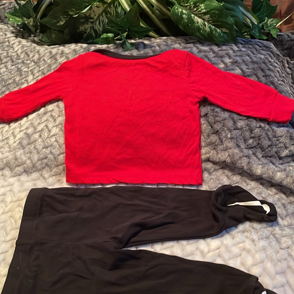 ❤️S❤️O❤️L❤️D❤️SOLD❤️SOLD❤️ NIKE 3 piece “I Have Arrived” Red, Black pants, Top, - Picture 8 of 13